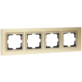Rama Mono Electric STYLE ALUMINIU, 4 module, titanium Rama Mono Electric STYLE ALUMINIU, 4 module, titanium
