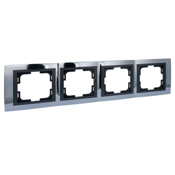 Rama Mono Electric CHROME, 4 module, fume Rama Mono Electric CHROME, 4 module, fume