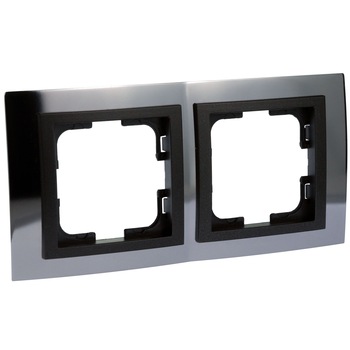 Rama Mono Electric CHROME, 2 module, fume Rama Mono Electric CHROME, 2 module, fume