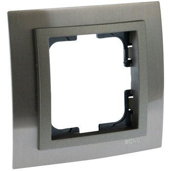 Rama Mono Electric CHROME, 1 modul, bronz Rama Mono Electric CHROME, 1 modul, bronz