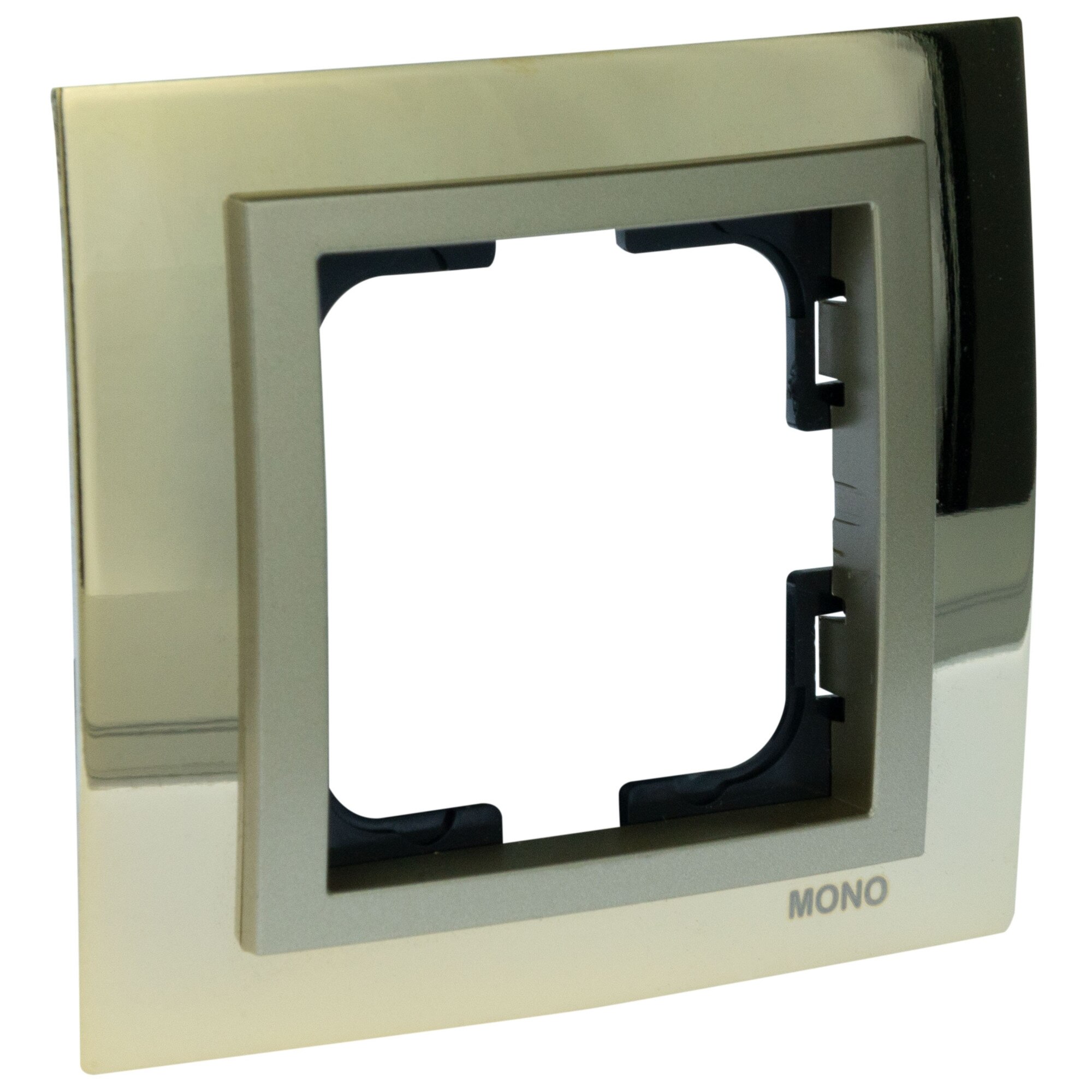 Rama Mono Electric CHROME, 1 modul gold