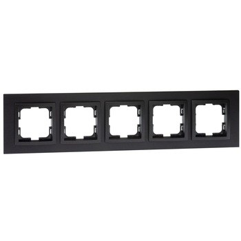 Rama Mono Electric STYLE ALUMINIU, 5 module, fume Rama Mono Electric STYLE ALUMINIU, 5 module, fume