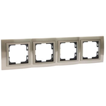 Rama Mono Electric CHROME, 4 module, titanium Rama Mono Electric CHROME, 4 module, titanium