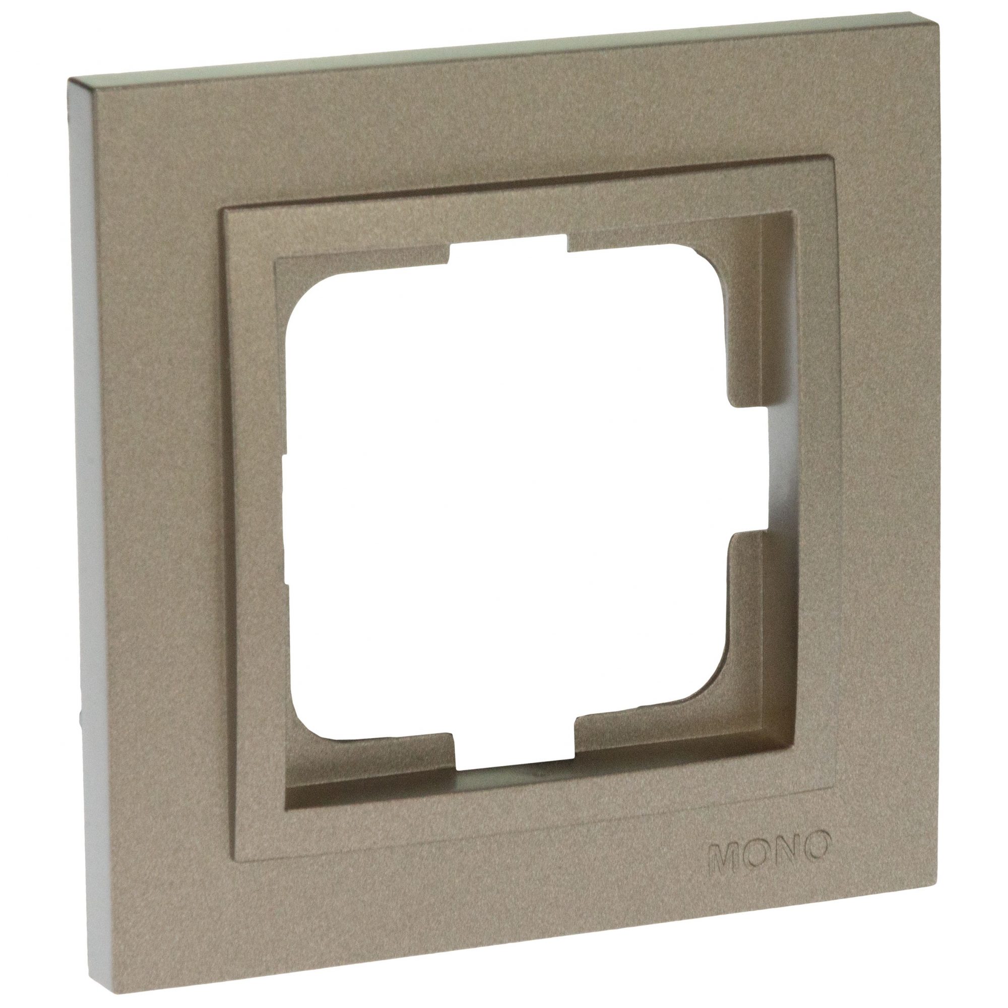 Rama Mono Electric DESPINA, 1 modul, light fume