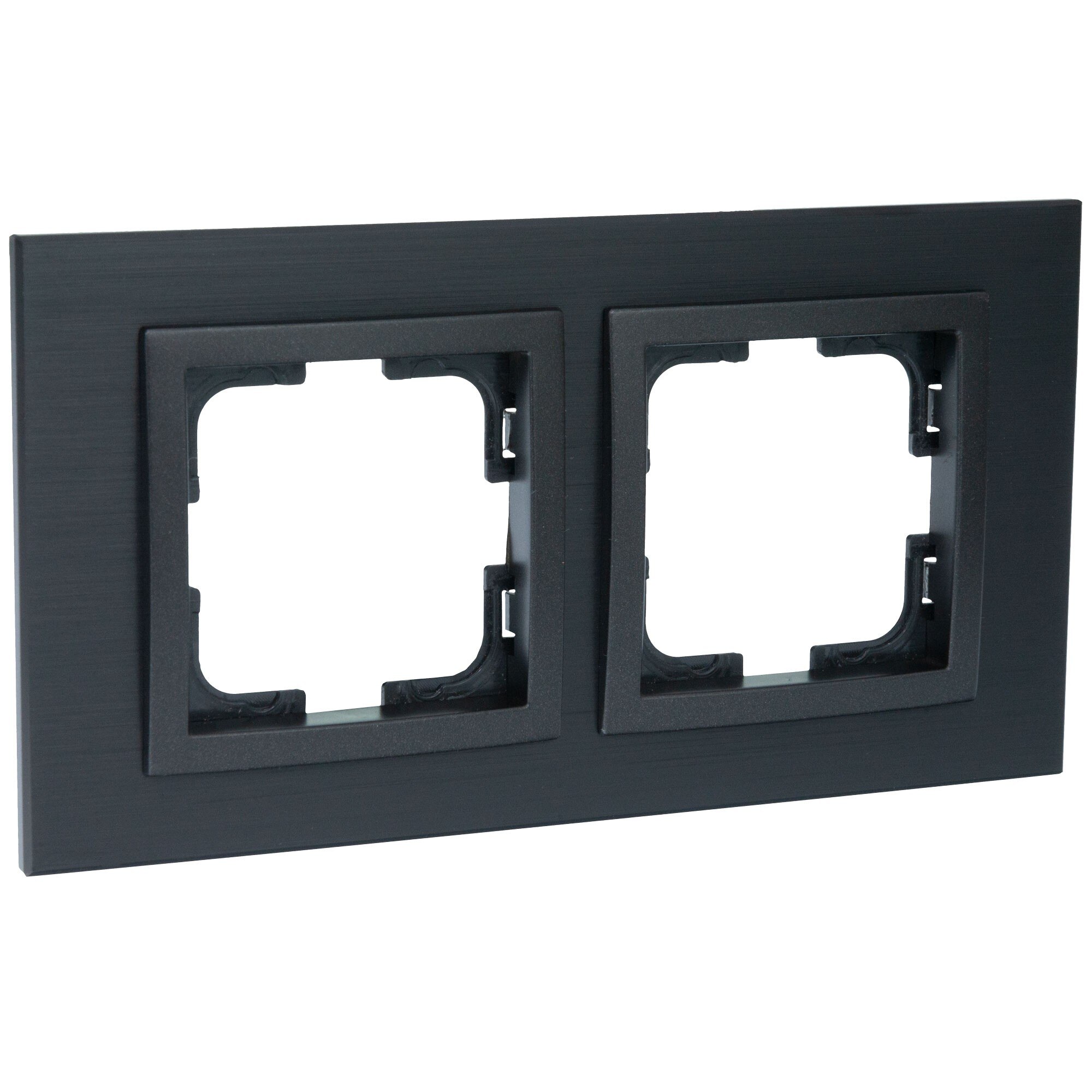 Rama Mono Electric STYLE ALUMINIU, 2 module, fume