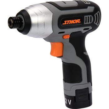 Masina de insurubat STHOR 78115, cu 1 acumulator, Li-Ion, 12 V, 1.5 Ah, 110 Nm, turatie reglabila Masina de insurubat STHOR 78115, cu 1 acumulator, Li-Ion, 12 V, 1.5 Ah, 110 Nm, turatie reglabila