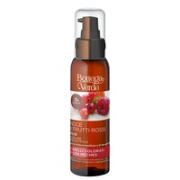 Ulei protector cu ulei de nuci braziliene si de Macadamia pentru par vopsit - Olio di Nocce e Frutti Rossi, 100 ML, Bottega Verde