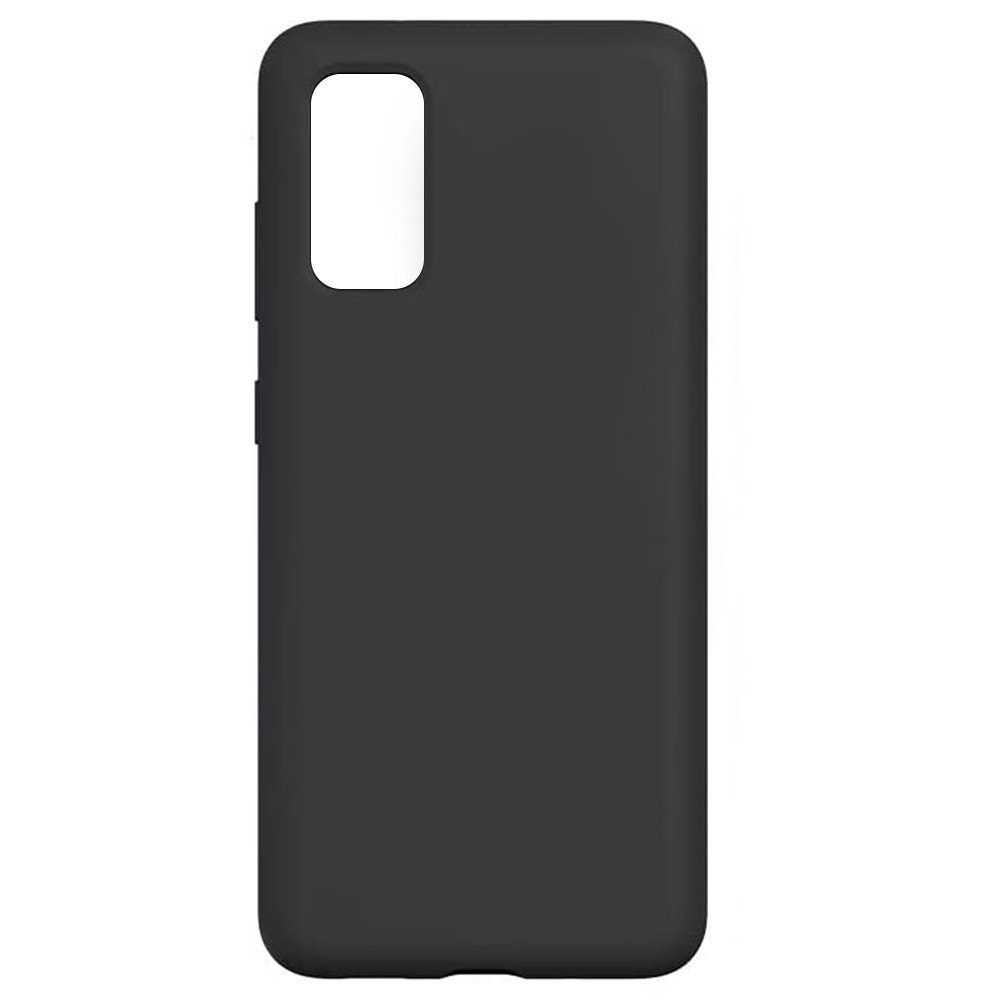 Husa de protectie Just Must Defense Liquid Silicone pentru Samsung Galaxy S20, Black