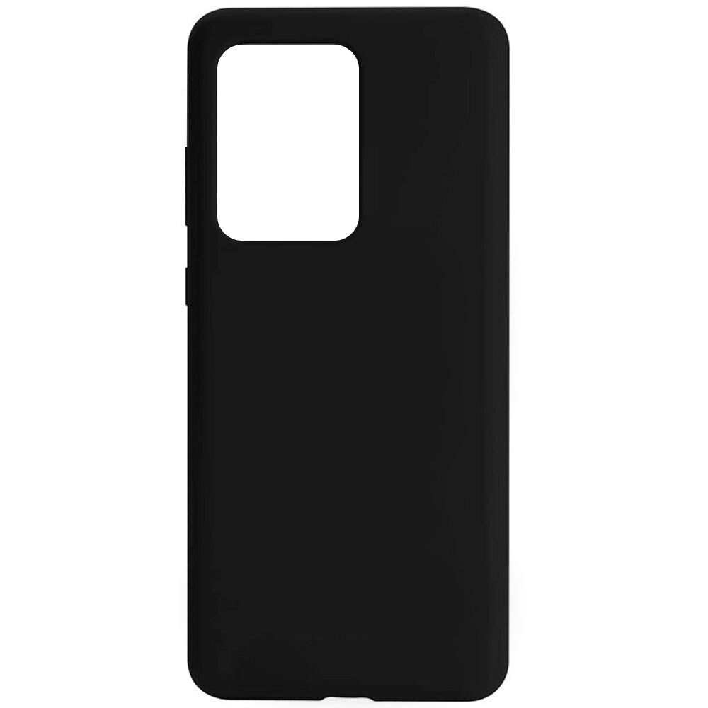 Husa de protectie Just Must Defense Liquid Silicone pentru Samsung Galaxy S20 Ultra, Black