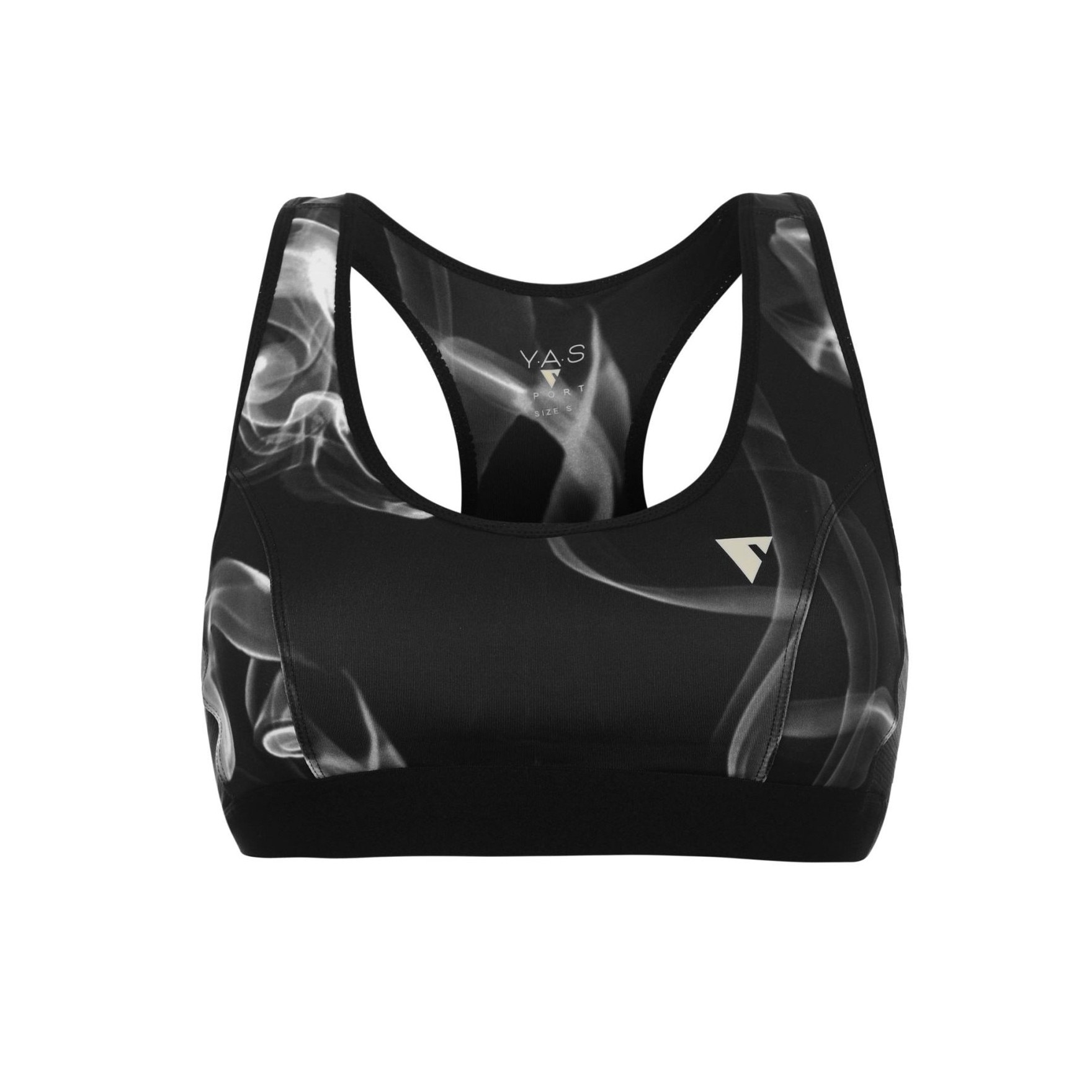 Bustiera sport, YAS, Negru, XS EU