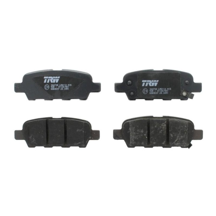 Set placute frana, frana disc INFINITI G 2008-> GDB3507