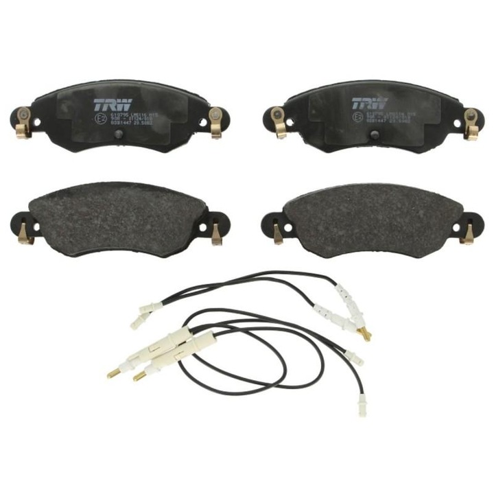 Set placute frana, frana disc Citroen C5 II 2004-> RC GDB1447