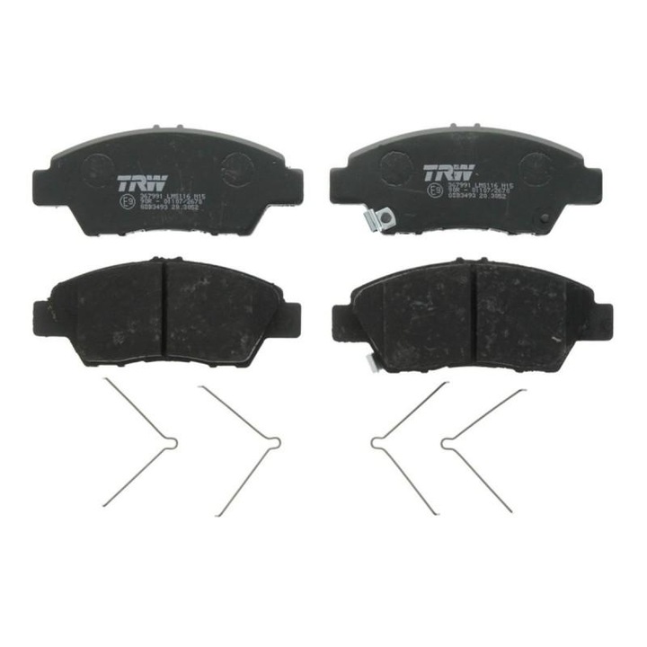 Комплект спирачни накладки, дискова спирачка Honda City 2008-> GM2, GM3 GDB3493