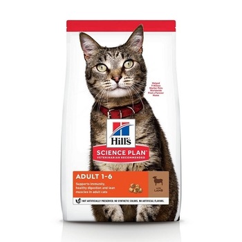 Hrana pentru Pisici, Hill's SP Feline Adult Miel, 3 Kg Hrana pentru Pisici, Hill's SP Feline Adult Miel, 3 Kg