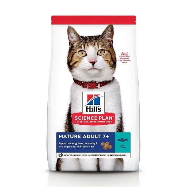 Hrana pentru Pisici, Hill's SP Feline Mature Ton, 1.5 Kg