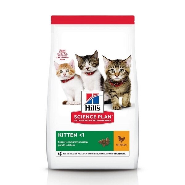 Hrana pentru Pisici, Hill's SP Feline Kitten Pui, 1.5 Kg