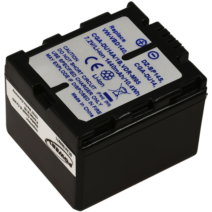 Acumulator Powery compatibil Panasonic CGA-DU14