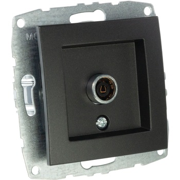Mecanism Priza TV Mono Electric, de capat, 8dB-12dB-18dB-20dB, fume Mecanism Priza TV Mono Electric, de capat, 8dB-12dB-18dB-20dB, fume