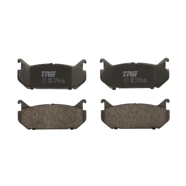 Комплект спирачни накладки, дискова спирачка Mazda 626 1991-1998 GE GDB1140