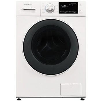 Masina de spalat rufe Slim cu uscator Daewoo DWC-08M1411, Spalare 8 kg, Uscare 6 kg, 1400 RPM, Clasa C, Alb Masina de spalat rufe Slim cu uscator Daewoo DWC-08M1411, Spalare 8 kg, Uscare 6 kg, 1400 RPM, Clasa C, Alb