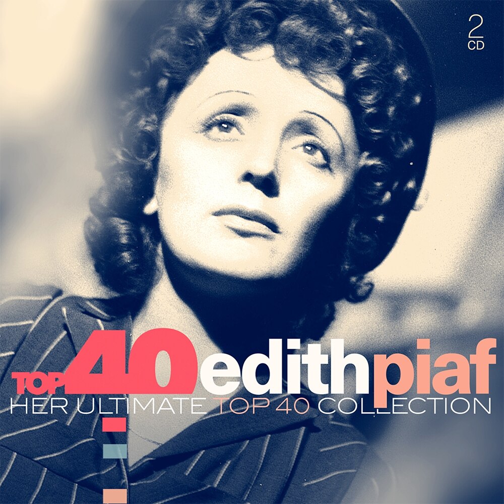 Edith Piaf - Top 40 - Edith Piaf - 2 CD Digipack