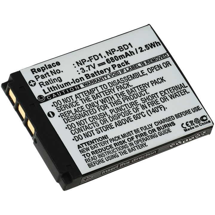 Acumulator compatibil Sony model NP-BD1/ NP-FD1