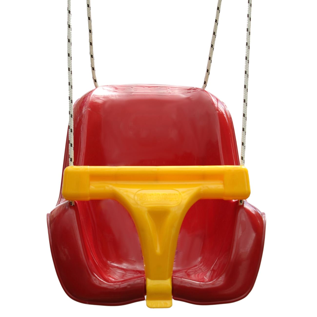 Leagan tip agatatoare cu franghie,din plastic rosu,23kg