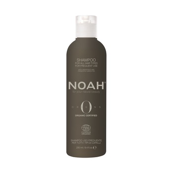 Sampon BIO cu ulei de Marula pentru uz frecvent pentru toate tipurile de par, Noah, 250 ml Sampon BIO cu ulei de Marula pentru uz frecvent pentru toate tipurile de par, Noah, 250 ml