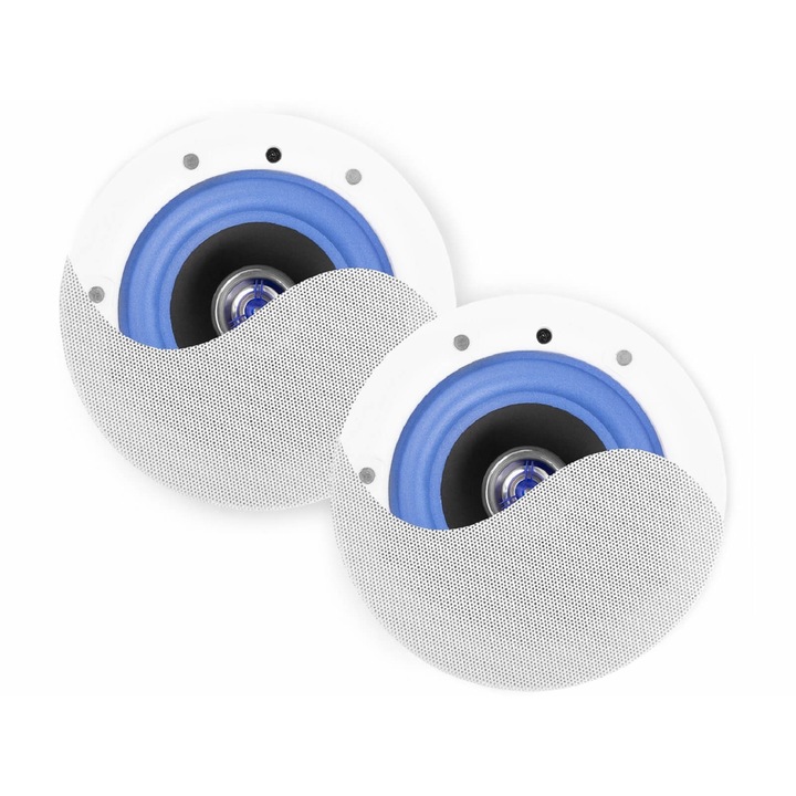 Power Dynamics ESCS6 beépíthető mennyezeti hangszórópár (6,5″) fehér