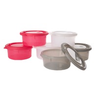 Set 6 mini caserole Bo Jungle, 6x50 ml, Roz