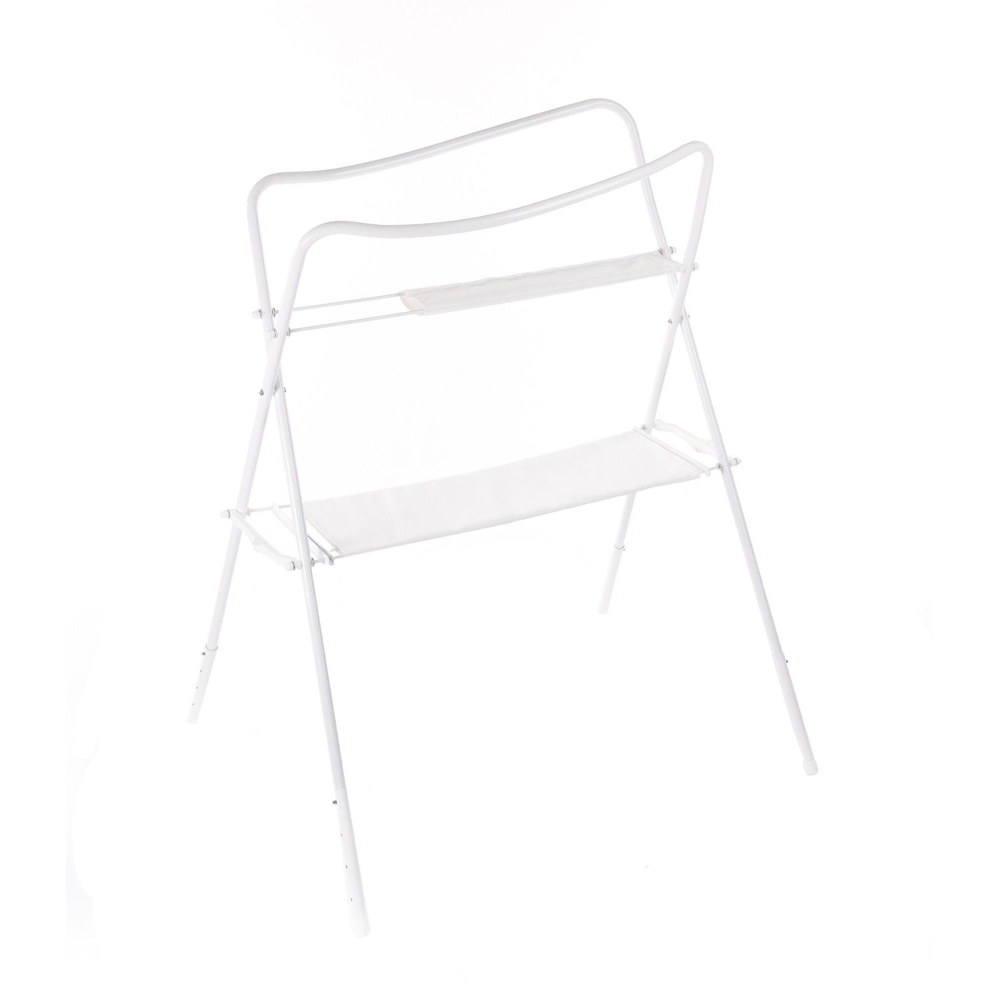 Suport pliabil pentru cadita BO Jungle, Alb