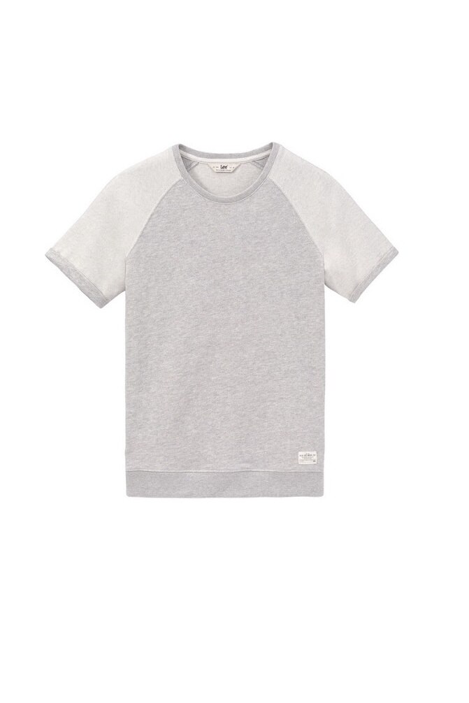 Tricou, Lee, Gri deschis, S