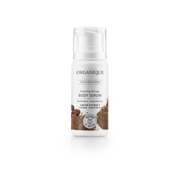 Ser endorfinic, anticelulitic si bronzant cu ciocolata Organique 100 ml Ser endorfinic, anticelulitic si bronzant cu ciocolata Organique 100 ml