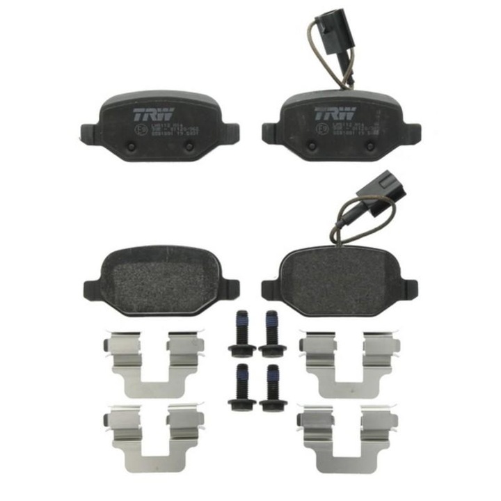 Комплект спирачни накладки, дискови спирачки Alfa Romeo Mito 2008-> 955 GDB1881