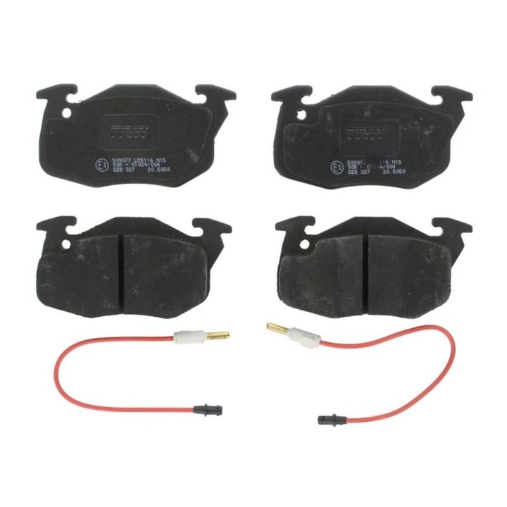 Fékbetét készlet, tárcsafék Citroen Saxo 1996-2004 S0, S1 GDB327