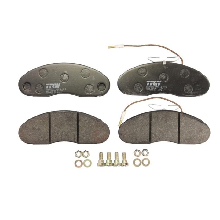 Fékbetét készlet, tárcsafék Nissan Cabstar E 1998-2006 TL, VL GDB1077