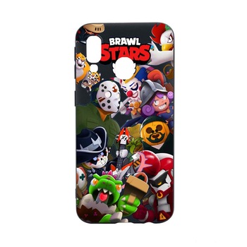 Husa Samsung Galaxy A40, Brawl Stars, rezistenta la uzura, anti-alunecare, din silicon Premium, B646 Husa Samsung Galaxy A40, Brawl Stars, rezistenta la uzura, anti-alunecare, din silicon Premium, B646