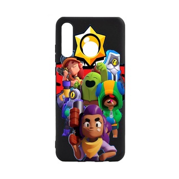 Husa Huawei P30 Lite, Brawl Stars, rezistenta la uzura, anti-alunecare, din silicon Premium, B698 Husa Huawei P30 Lite, Brawl Stars, rezistenta la uzura, anti-alunecare, din silicon Premium, B698