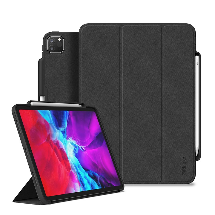 Предпазен калъф Ringke Flip Smart за Apple iPad Pro 2020 11", Черен