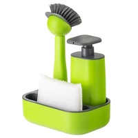 set 4 piese bucatarie vigar rengo suport burete perie de vase si dispenser 340 ml verdegri imagen 15_0_
0