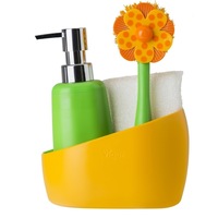 set 4 piese bucatarie vigar lolaflor suport burete perie de vase si dispenser 200 ml multicolor imagen 46_0_
0