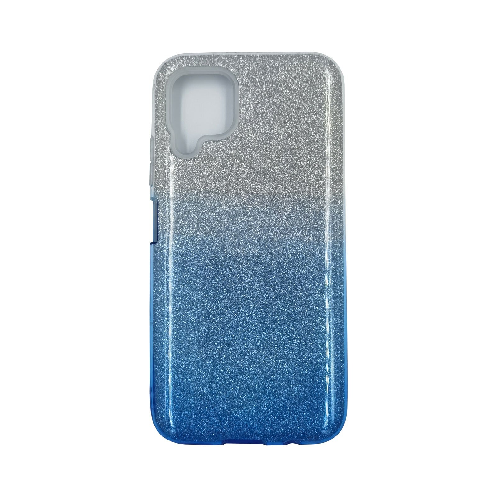 Husa Huawei P40 Lite model Glitter Gradient, Antisoc, Viceversa Albastru/Argintiu