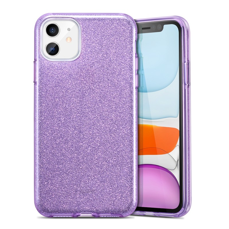 Carcasa ESR Makeup Glitter iPhone 11, Purple