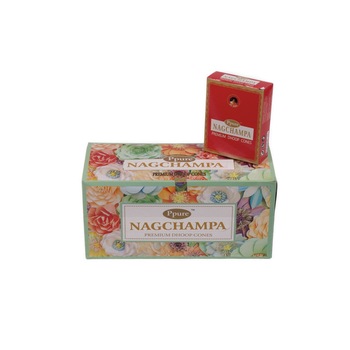 Set 12 cutii conuri parfumate , Ppure, Lemn de santal Set 12 cutii conuri parfumate , Ppure, Lemn de santal