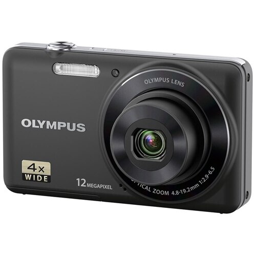 Aparat foto digital Olympus VG-110, 12.0MP, Black + card SD 4GB +
