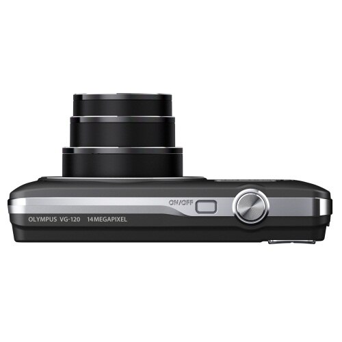 Aparat foto digital Olympus VG-120, 14.0 MP, Black + card SD 4GB +