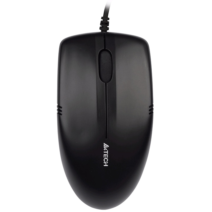 Мишка A4Tech OP-530NU, USB, Черна