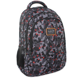 Rucsac Budmil Oval, Trib, Gri, 30 x 15 x 47 cm Rucsac Budmil Oval, Trib, Gri, 30 x 15 x 47 cm