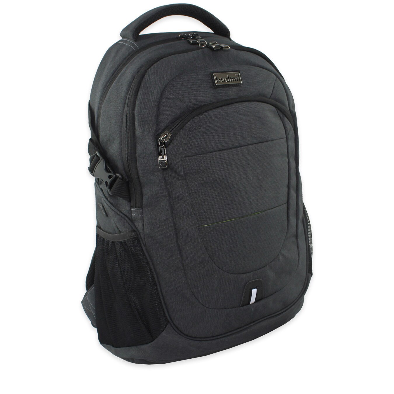 Rucsac oval Budmil, Dena, Negru, Baieti, 32 x 18 x 47 cm