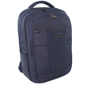 Rucsac Budmil Oval, Dotty, Albastru inchis, 28 x 17 x 43 cm Rucsac Budmil Oval, Dotty, Albastru inchis, 28 x 17 x 43 cm